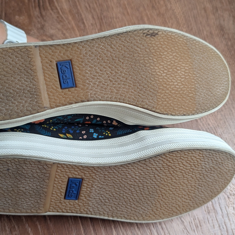 Keds x Rifle Paper Co. Floral Platform Shoes - Black and Multicolor - Picture 6 of 7